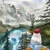 42 ~ Carolyn Frey ~ Outdoor ~ Watercolor